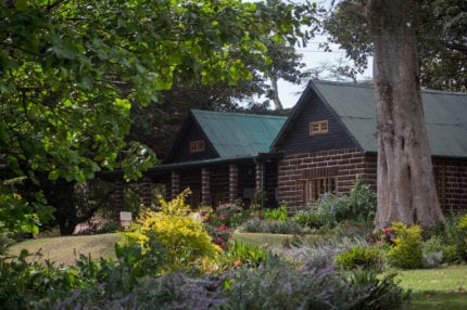 Governors' Loldia House was built in a solid, reassuring style. © Governors' Camp Collection